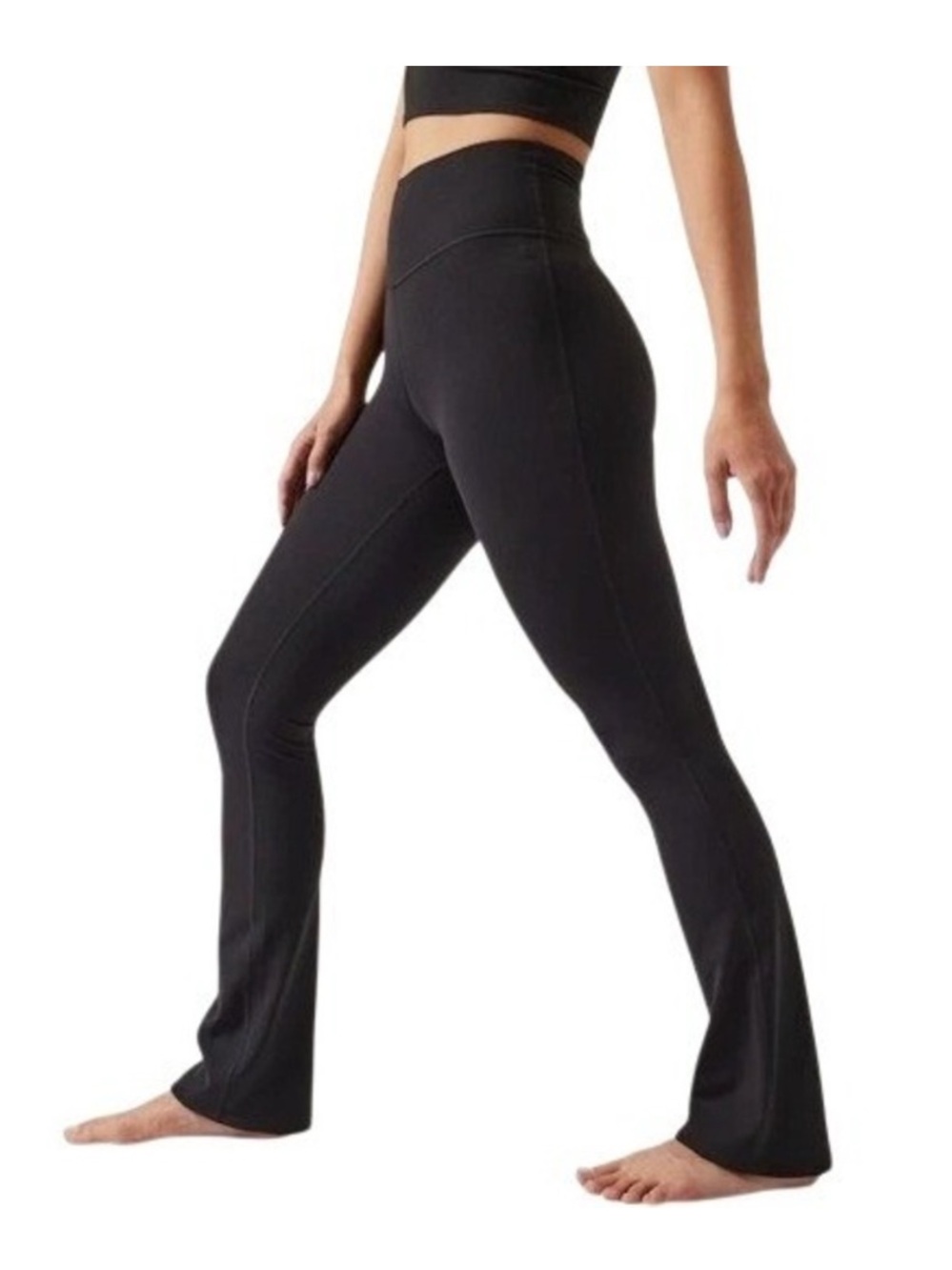 Athleta Transcend Slim Pant XXS Black High Rise Yoga Flare Leggings Active 807